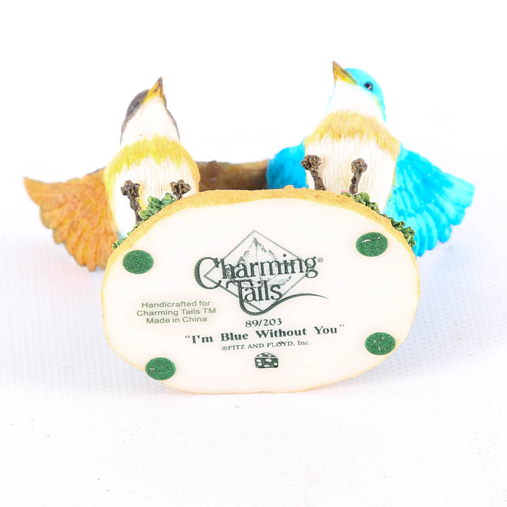 Collection of Handcrafted "Charming Tails" Springtime Figurines by Fitz and Floyd