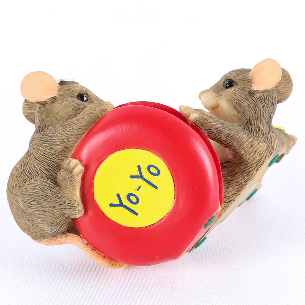 Collection of Handcrafted "Charming Tails" Springtime Figurines by Fitz and Floyd