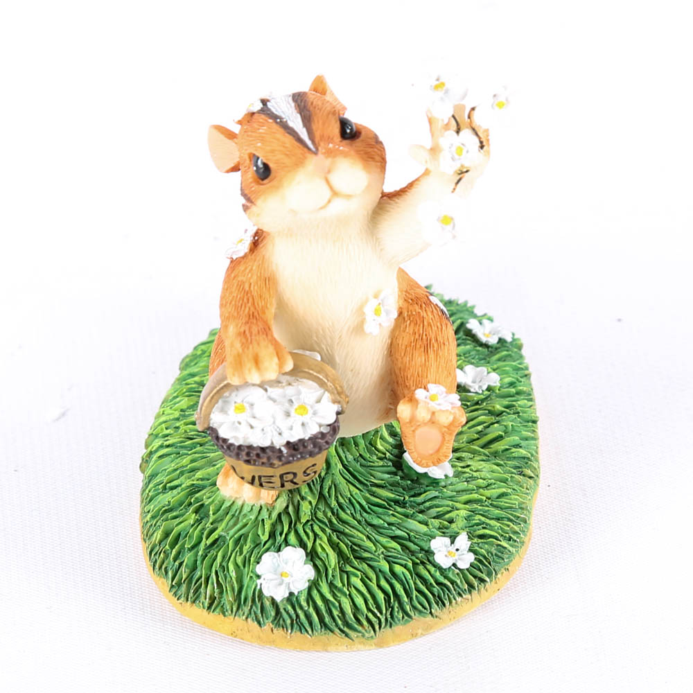 Collection of Handcrafted "Charming Tails" Springtime Figurines by Fitz and Floyd