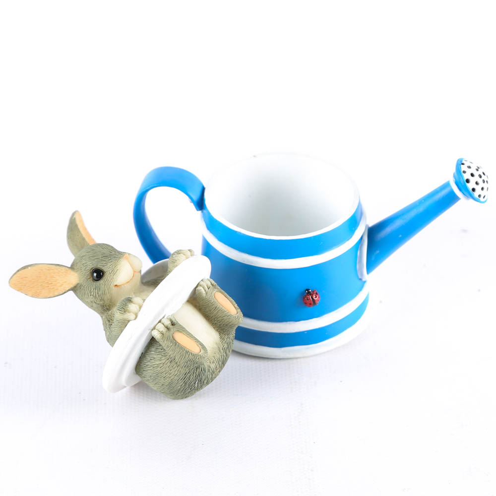 Collection of Handcrafted "Charming Tails" Springtime Figurines by Fitz and Floyd