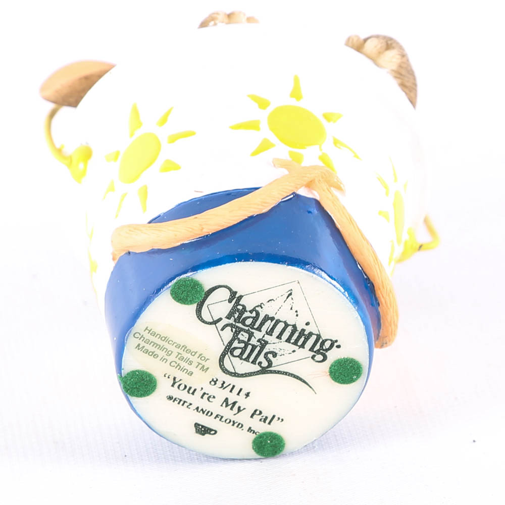 Collection of Handcrafted "Charming Tails" Springtime Figurines by Fitz and Floyd