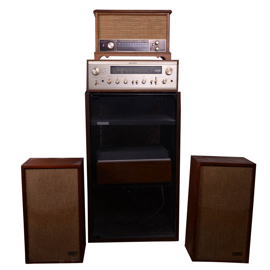 Sony Receiver, Reel-to-Reel, KLH Speakers, Other Audio Equipment