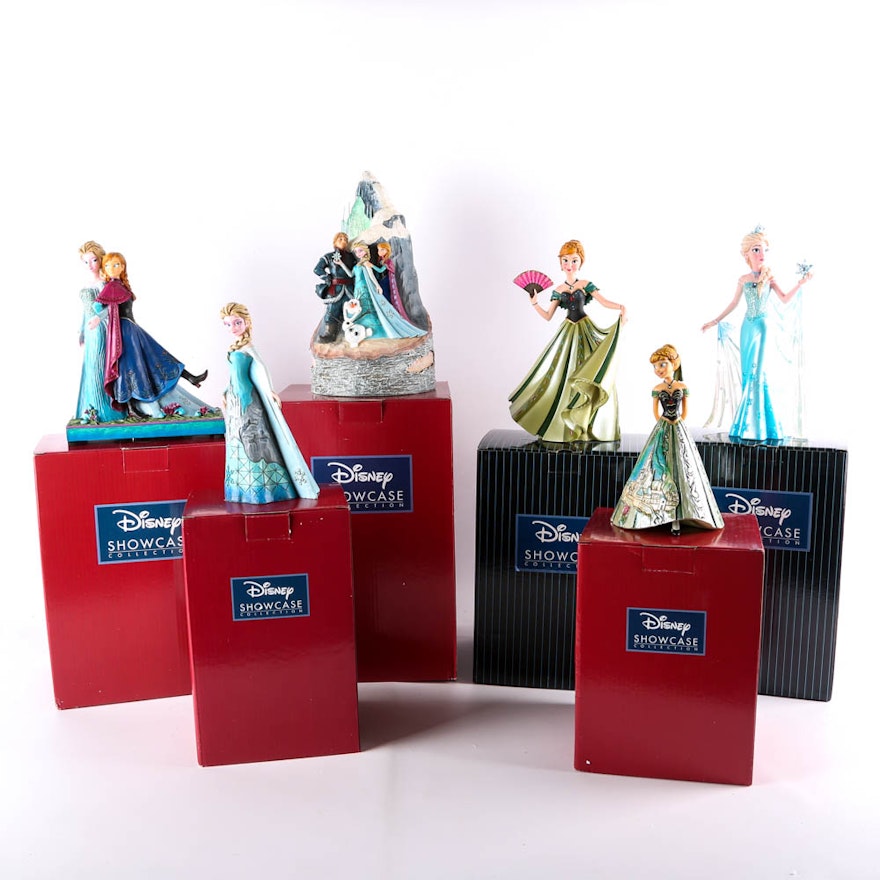 Collection of Figurines from Disney's "Frozen"