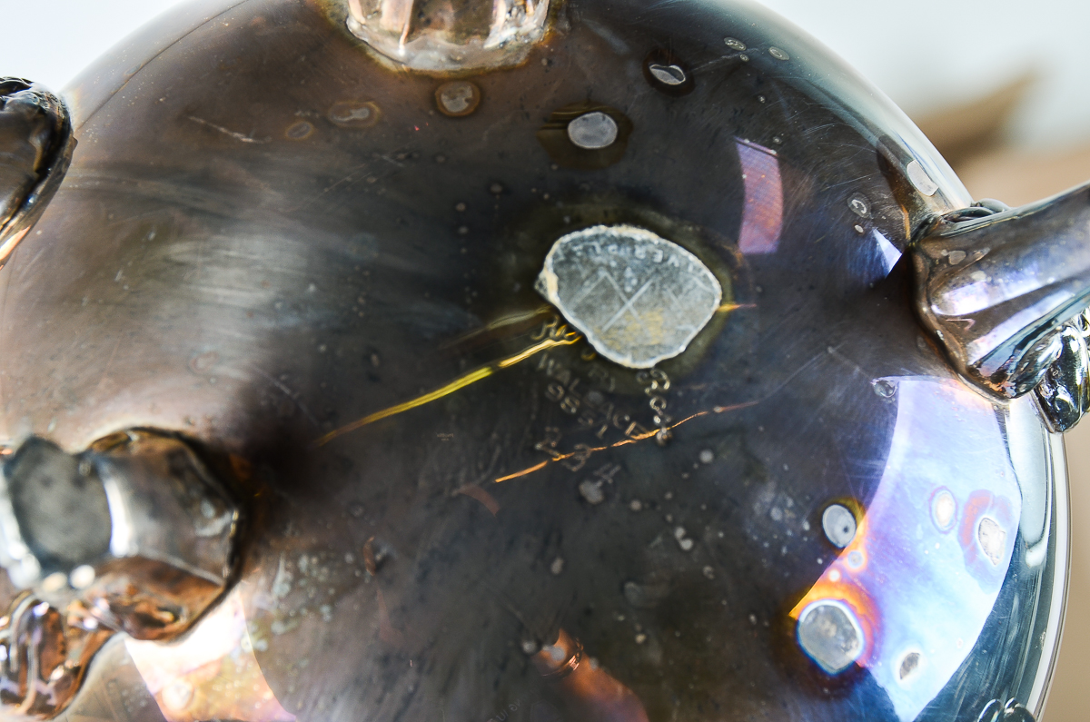 Wallace "Royal Rose" Silver Plate Tea Service