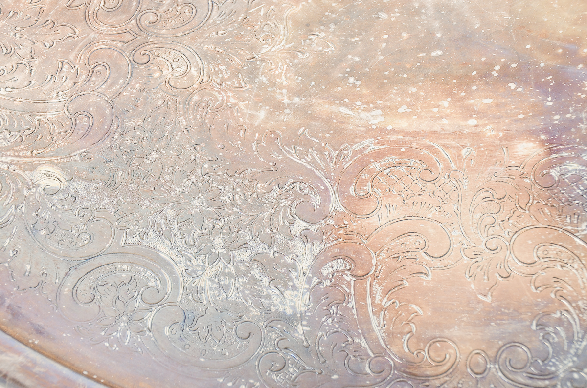 Wallace "Royal Rose" Silver Plate Tea Service