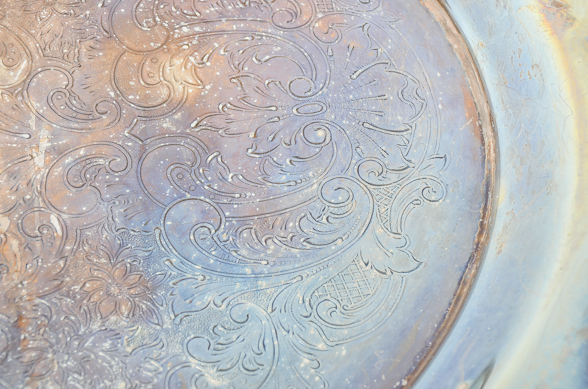 Wallace "Royal Rose" Silver Plate Tea Service