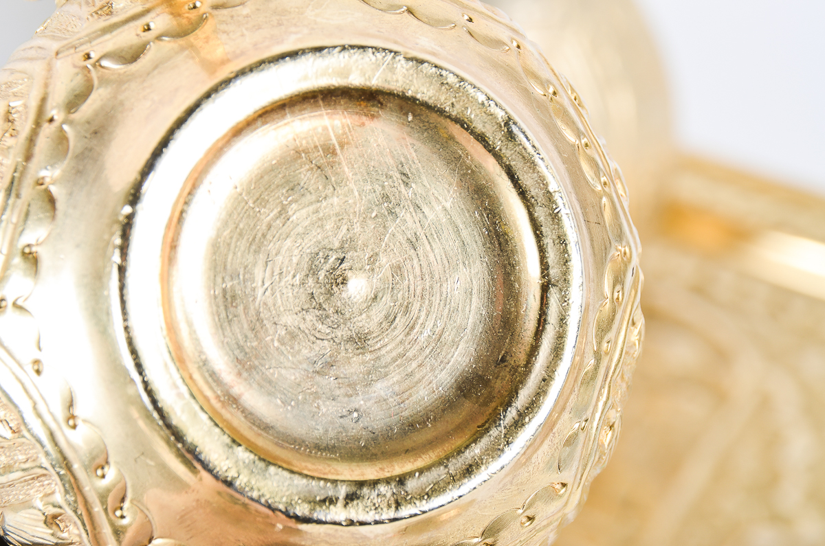 Vintage Persian Electric Tea Warmer Set