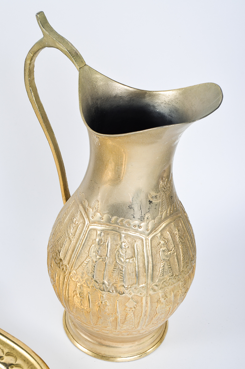 Vintage Persian Electric Tea Warmer Set