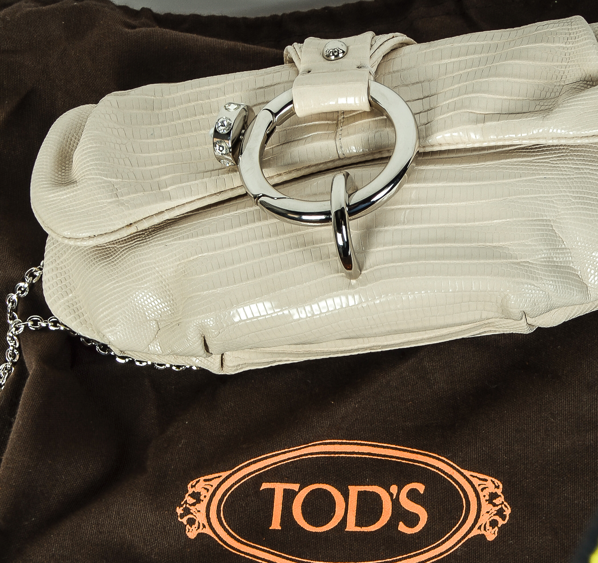 Tod's Genuine Lizard Handbag
