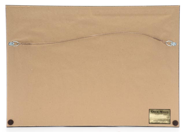 Aileen May 1992 Original Signed Abstract Watercolor