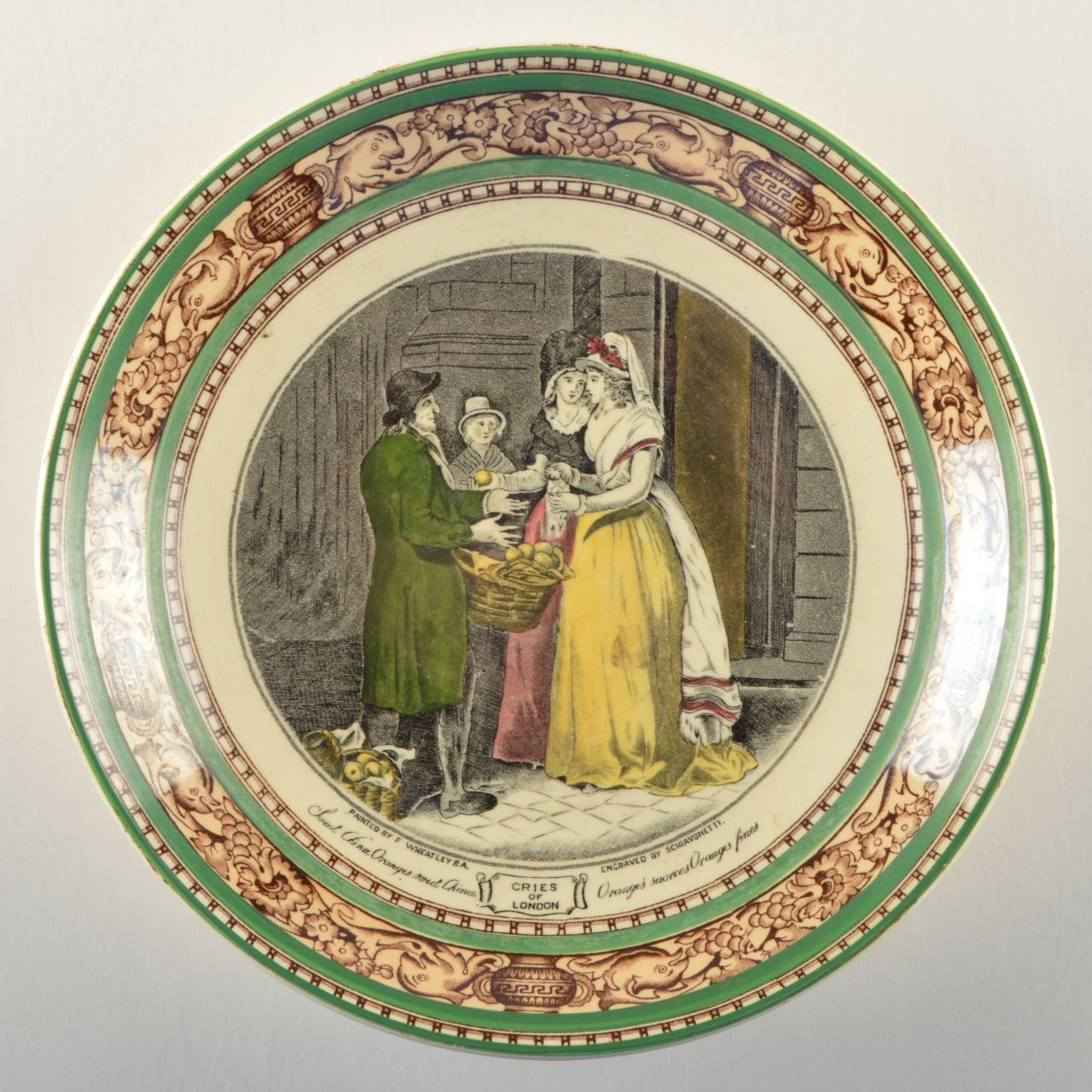 Adams Ironstone "Cries of London" Mug and Saucer