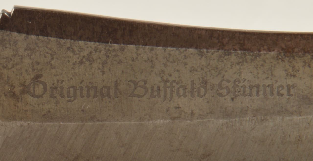 "Original Buffalo Skinner" Fixed Blade Knife With Antler Handle