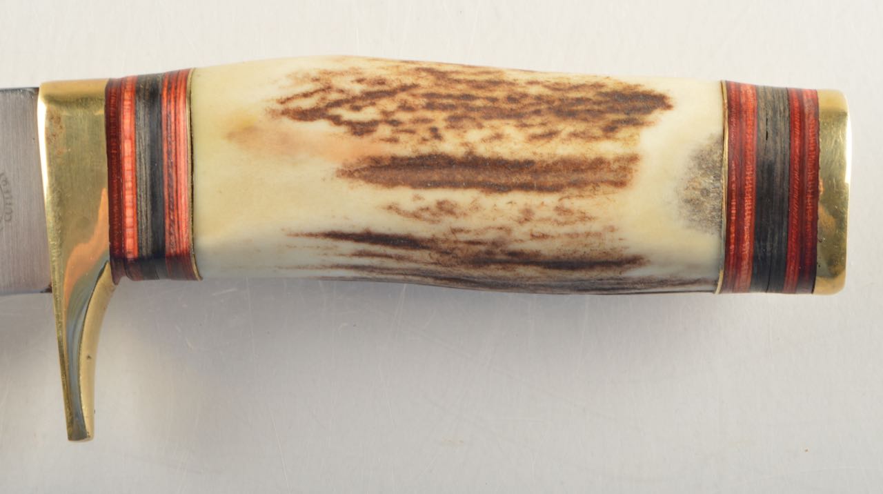 Chipaway Cutlery Limited Edition Fixed Blade Knife With Antler Handle