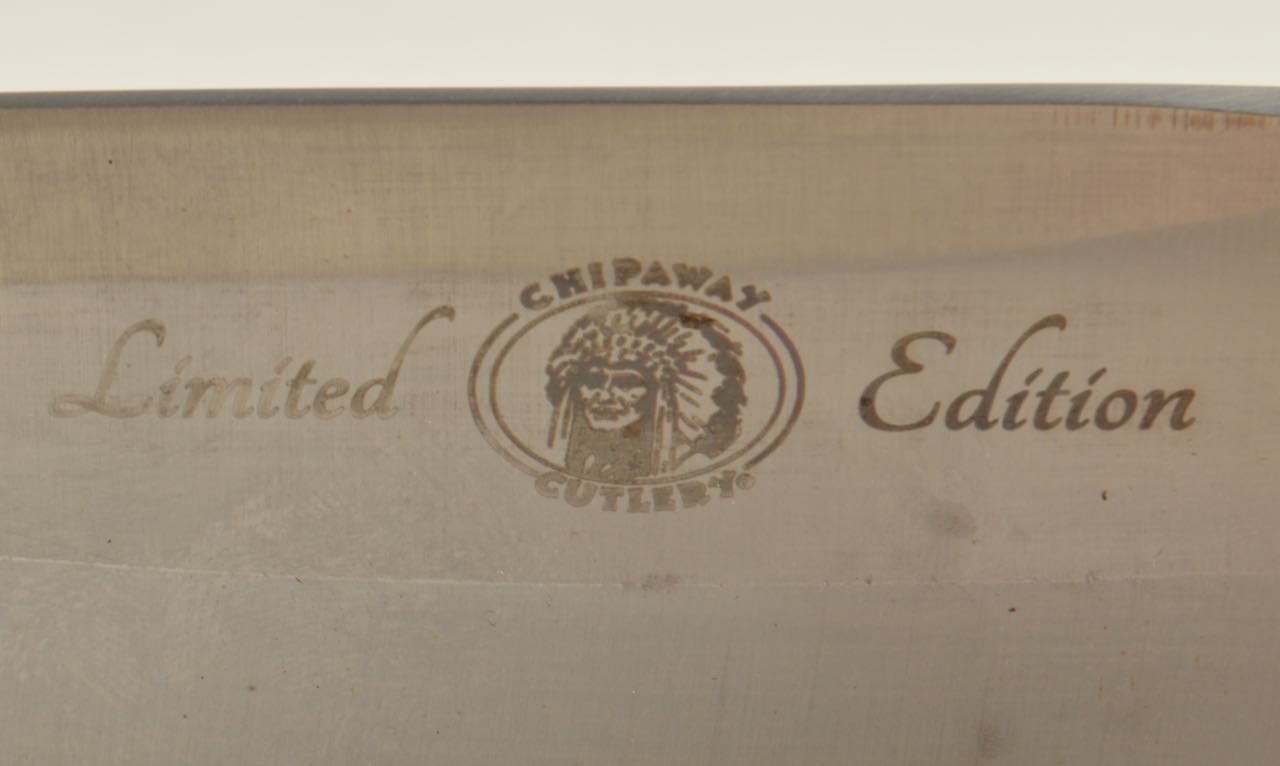 Chipaway Cutlery Limited Edition Fixed Blade Knife With Antler Handle