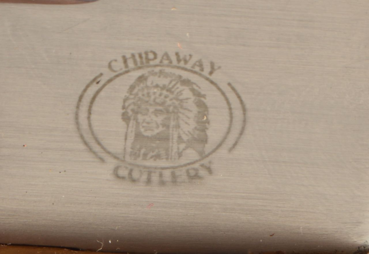 Chipaway Cutlery Limited Edition Fixed Blade Knife With Antler Handle