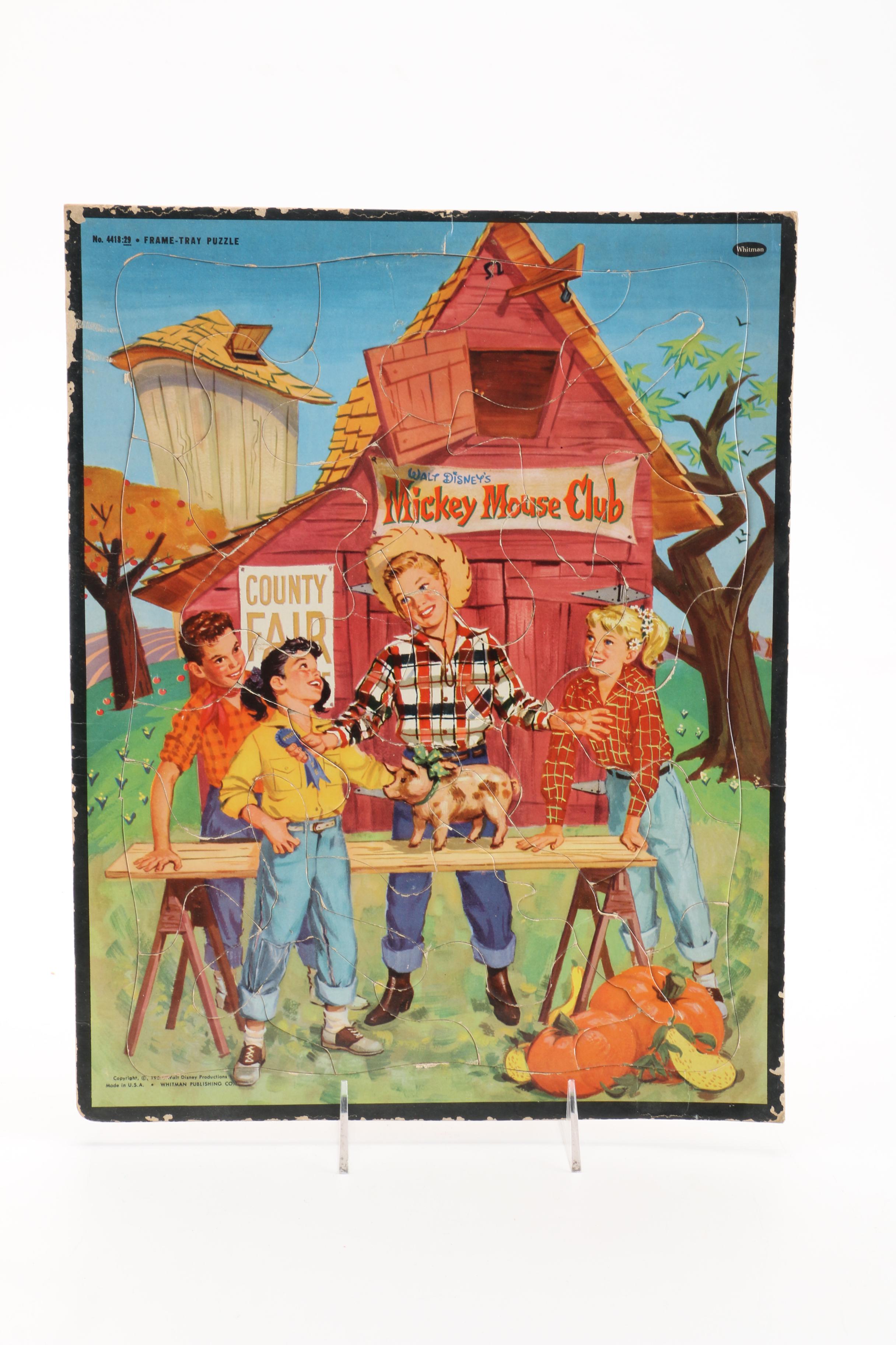 Walt Disney Toys and Accessories Featuring Mickey and Minnie Mouse Plush