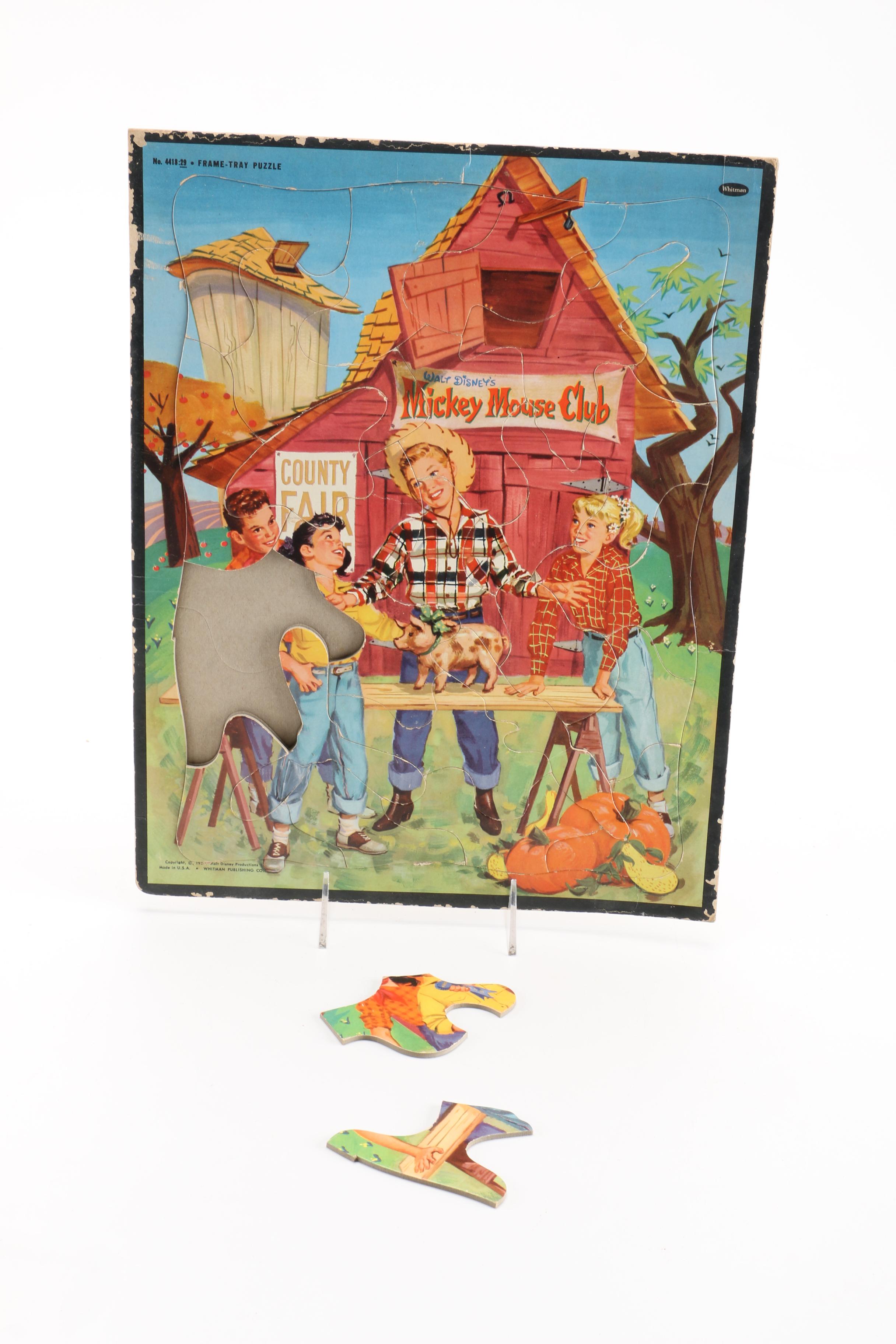 Walt Disney Toys and Accessories Featuring Mickey and Minnie Mouse Plush