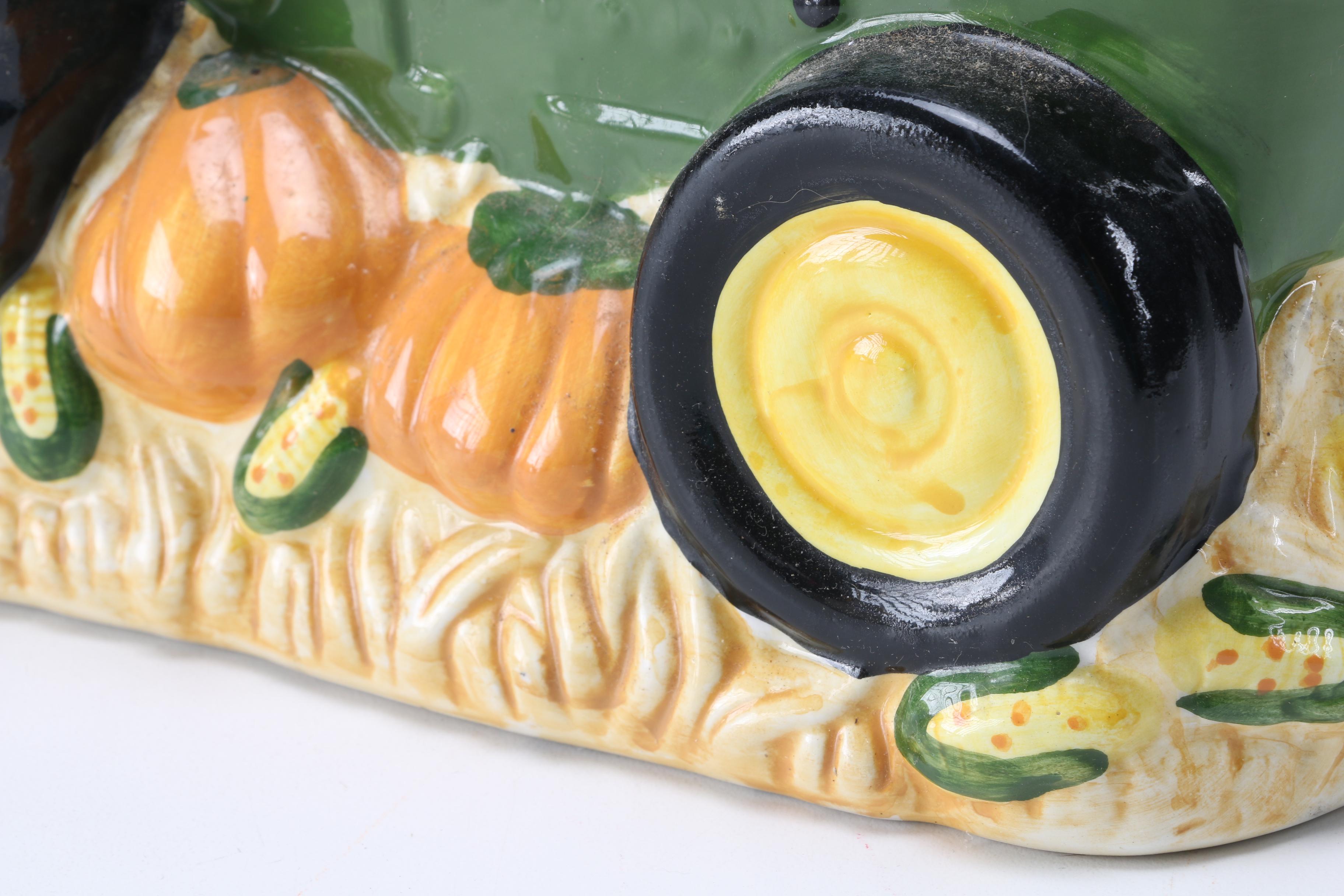 John Deere Tractor Cookie Jar