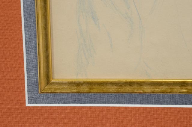 Nancy Sayner Original 1944 Colored Pencil Portrait