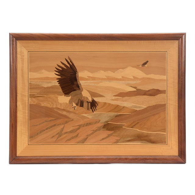 Jeff Nelson Wood Inlay Panel Everything But The House