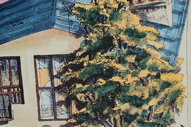 Yves B. Martin Signed Limited Edition Offset Lithograph "The Cat"