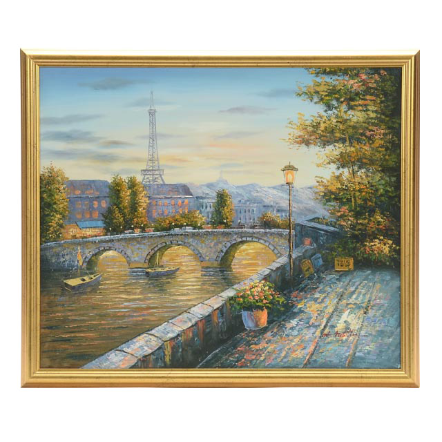 M. Austin Original Oil Painting on Canvas