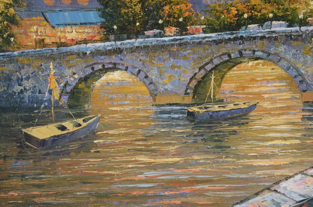 M. Austin Original Oil Painting on Canvas