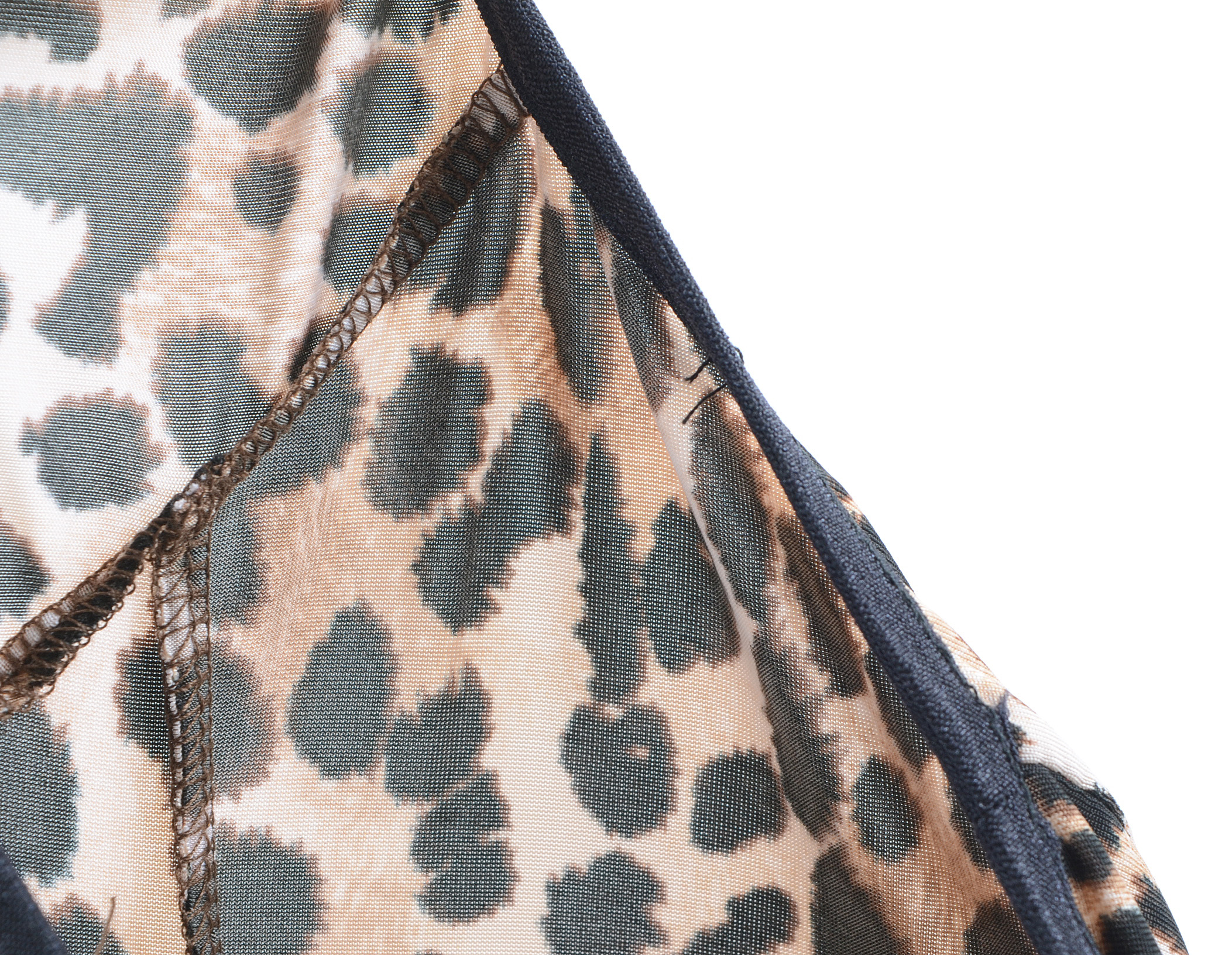 LeNique Leopard Print Dress Susan Wore During Rehearsals for "Dancing With The Stars"