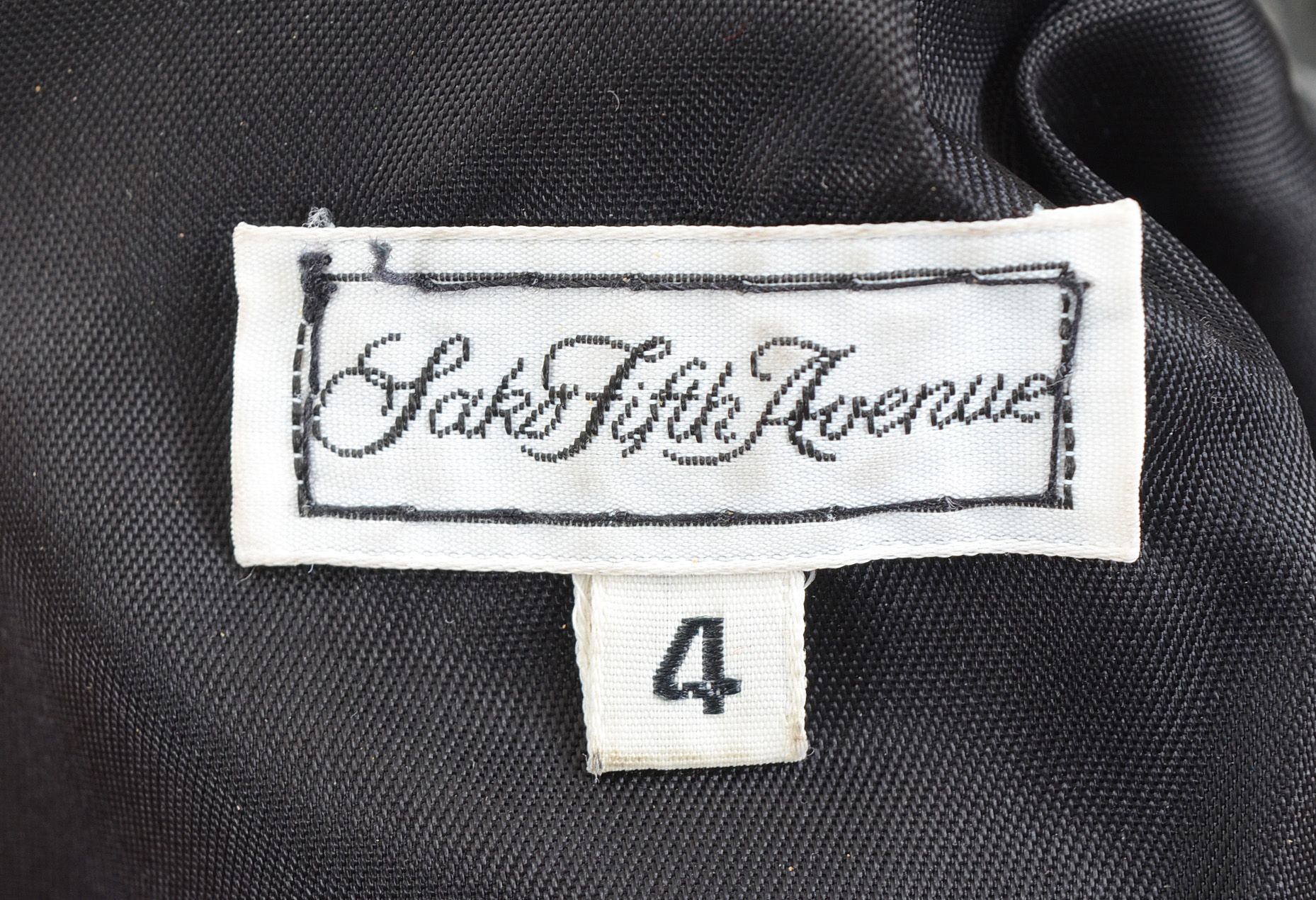 Saks Fifth Avenue Black Lambskin Leather Ankle-Length Skirt Worn at "Annie Get Your Gun" Rehearsal