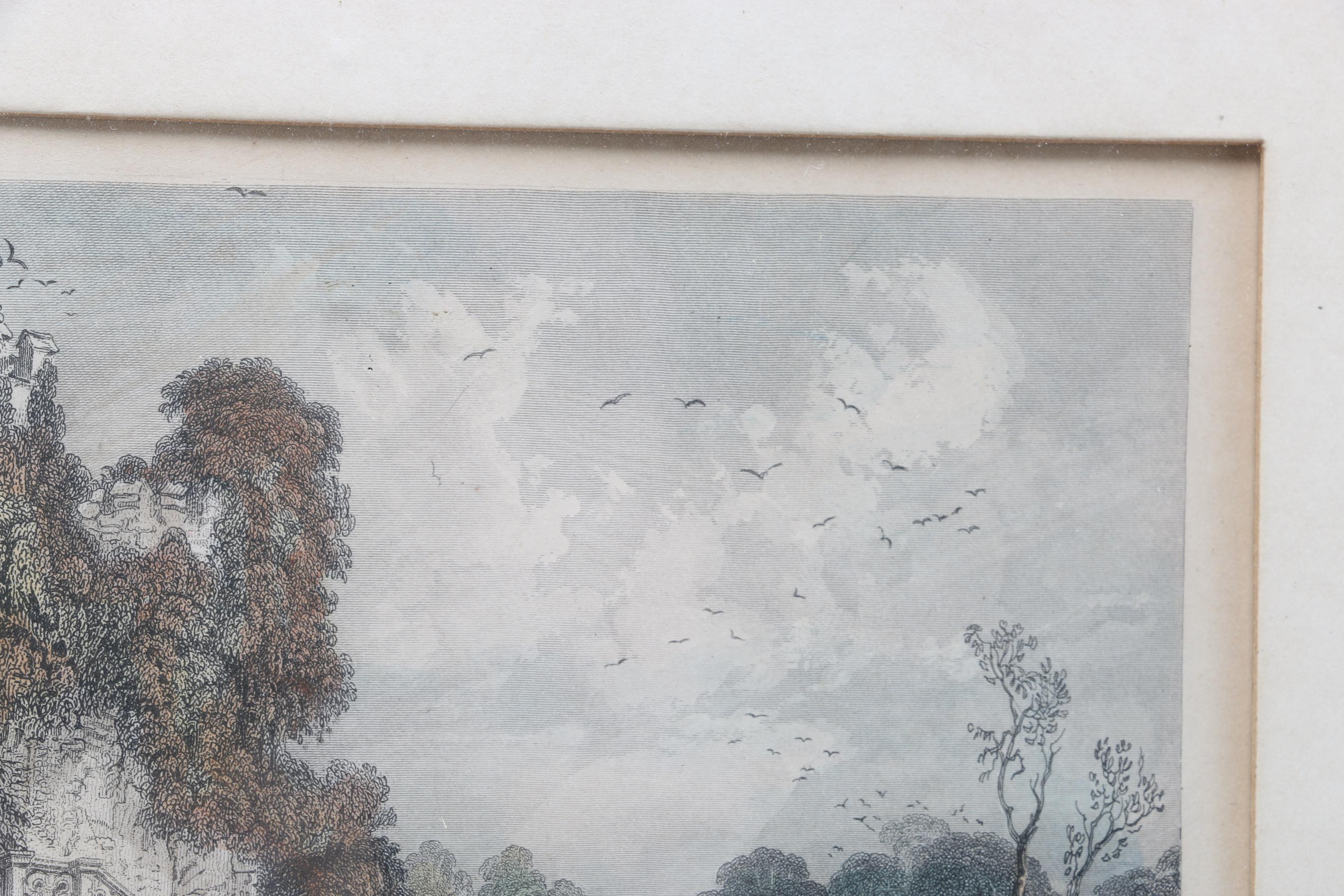 Pairing of Hand Colored Engravings After Thomas Allom