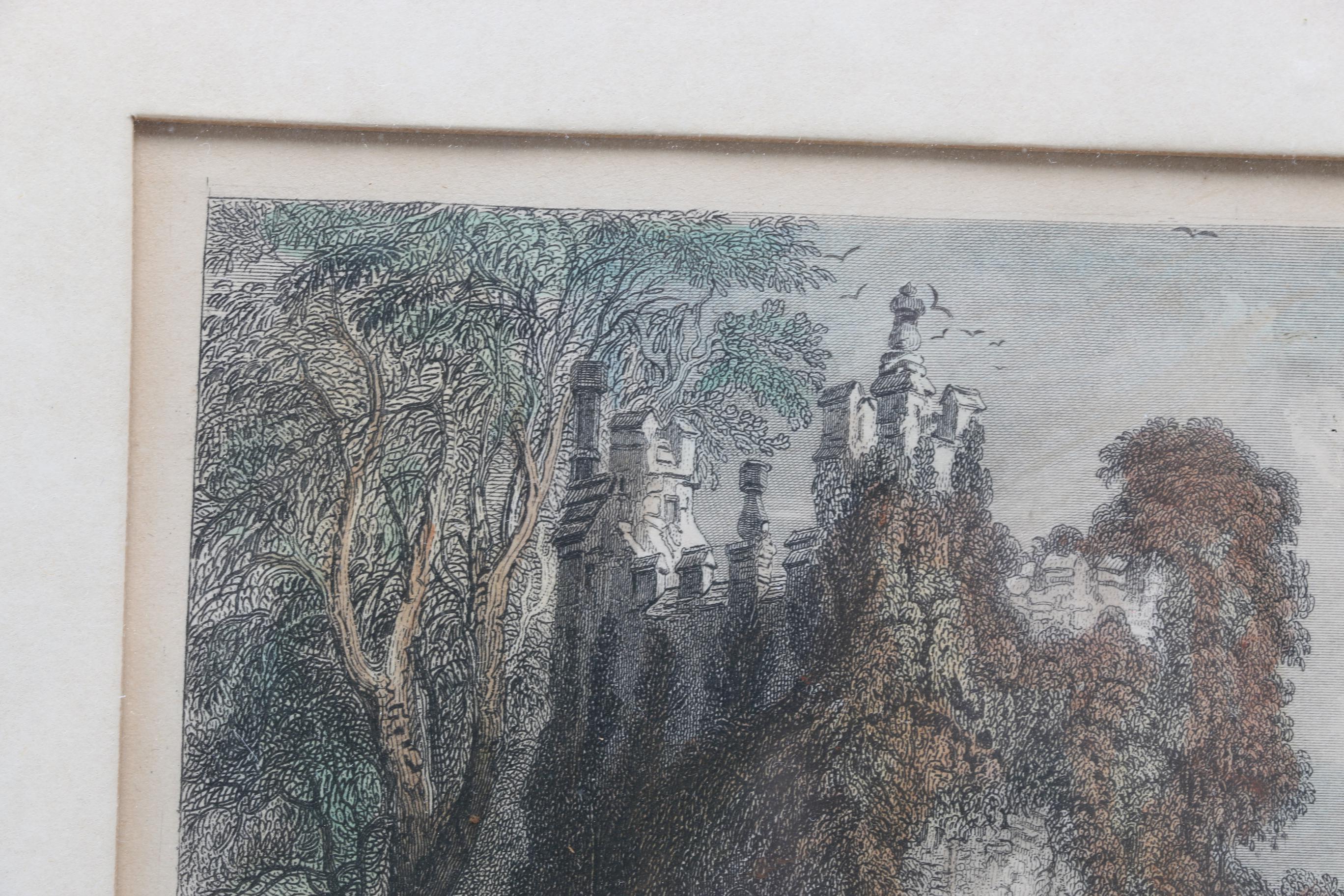 Pairing of Hand Colored Engravings After Thomas Allom