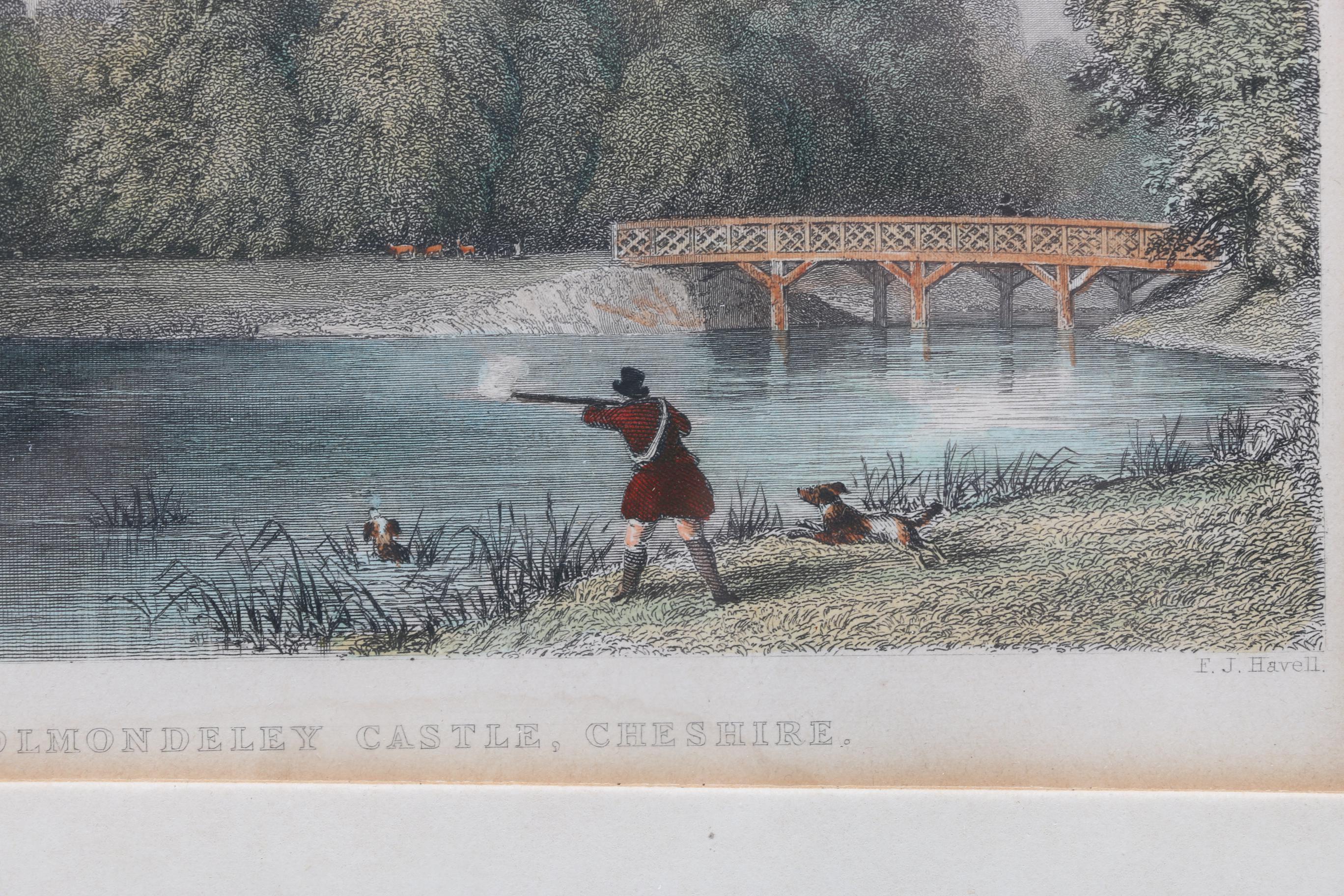 Pairing of Hand Colored Engravings After Thomas Allom