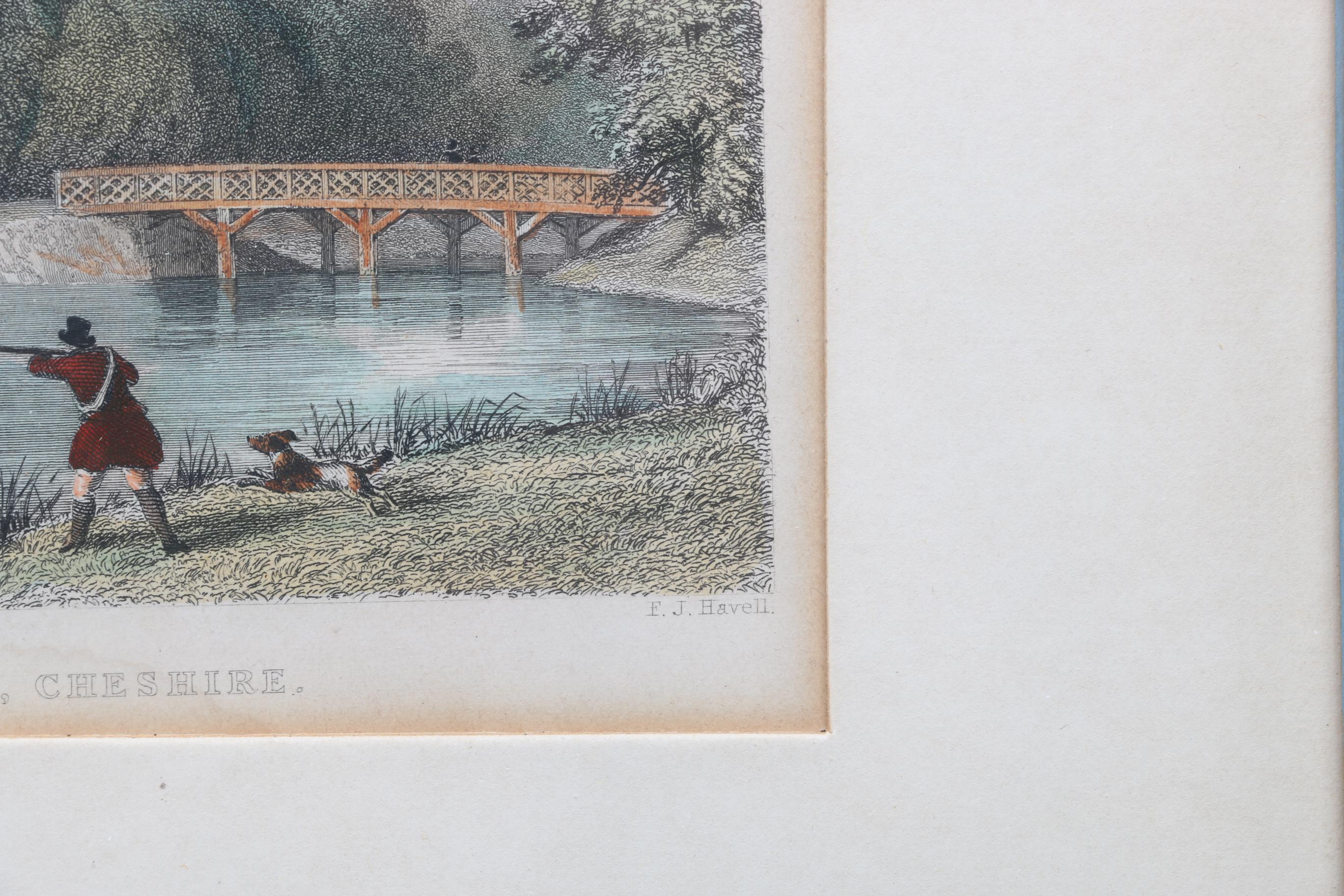 Pairing of Hand Colored Engravings After Thomas Allom