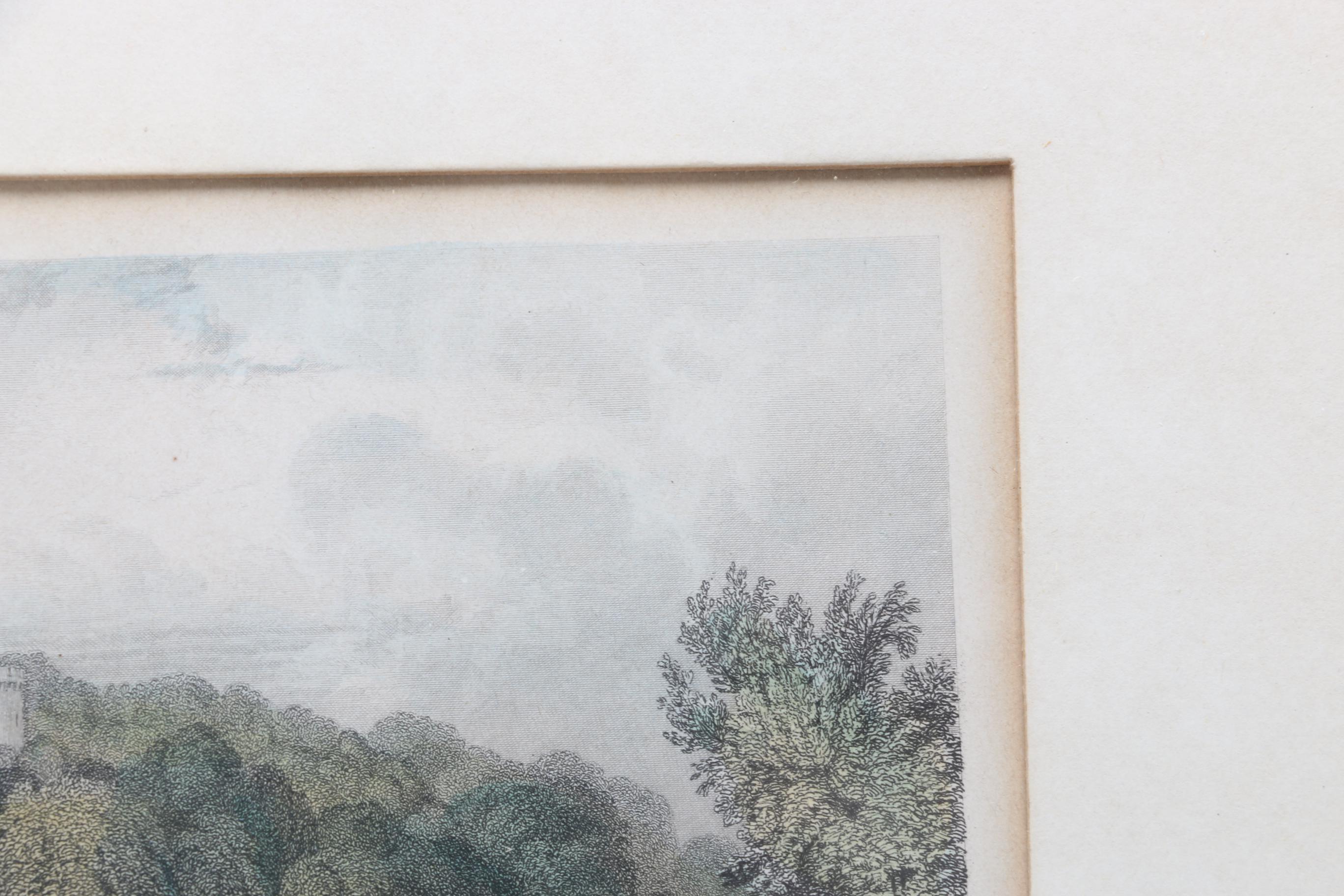 Pairing of Hand Colored Engravings After Thomas Allom