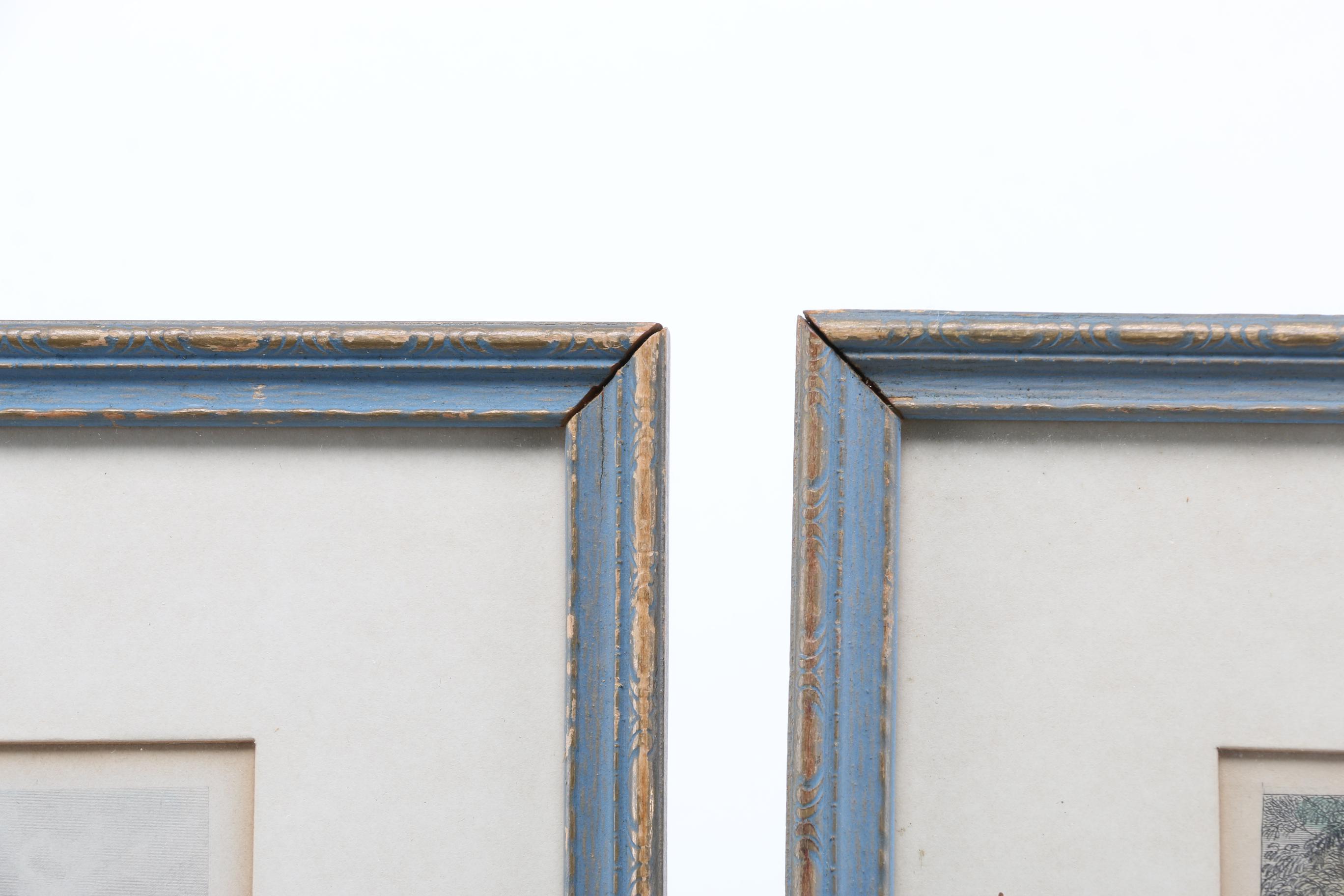 Pairing of Hand Colored Engravings After Thomas Allom