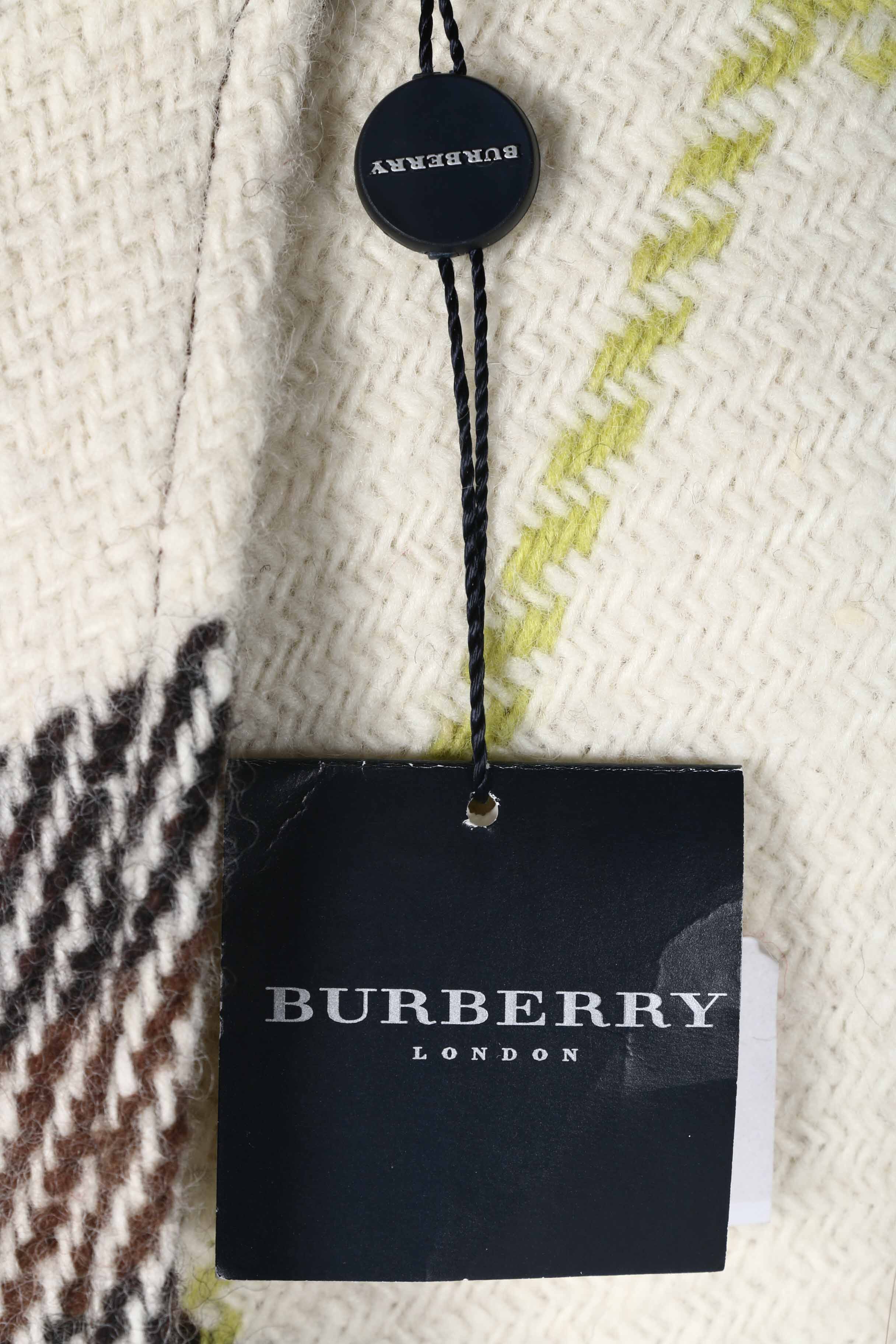 Women's Burberry Wool Poncho