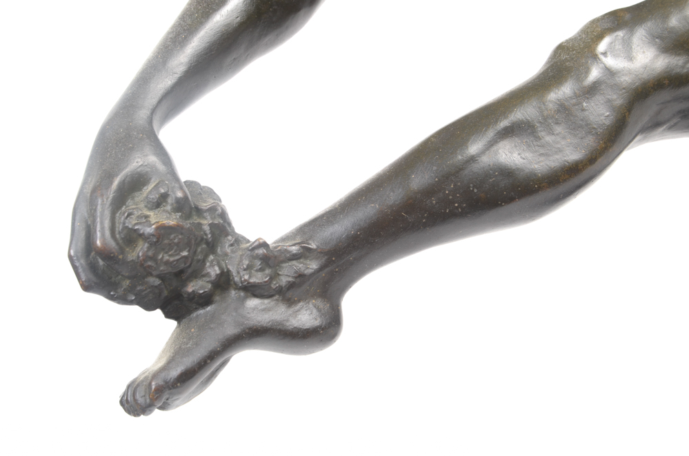 Maurice Delannoy "Folie de Printemps" Bronze Sculpture