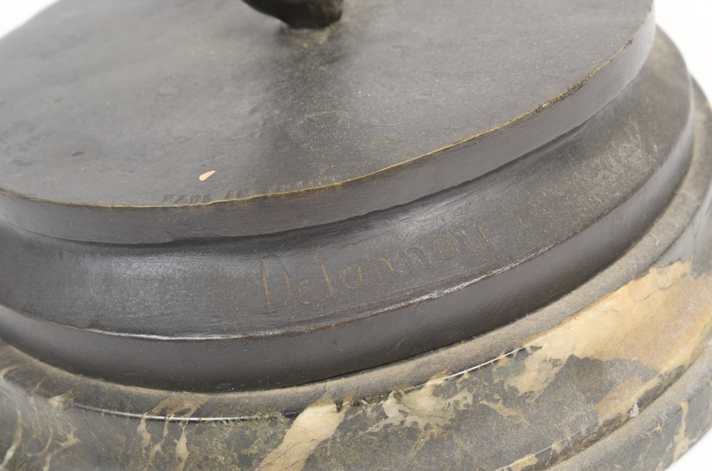 Maurice Delannoy "Folie de Printemps" Bronze Sculpture