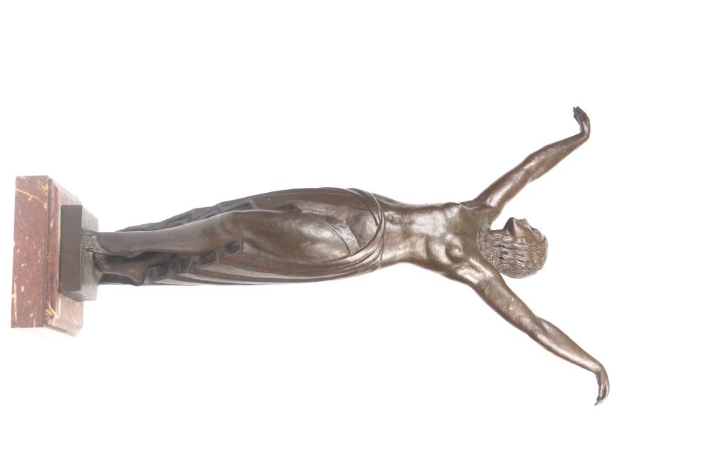 Pierre Le Faguays Art Deco Bronze Sculpture