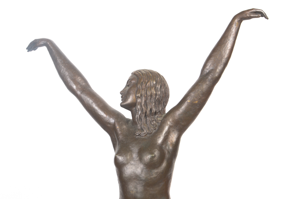 Pierre Le Faguays Art Deco Bronze Sculpture