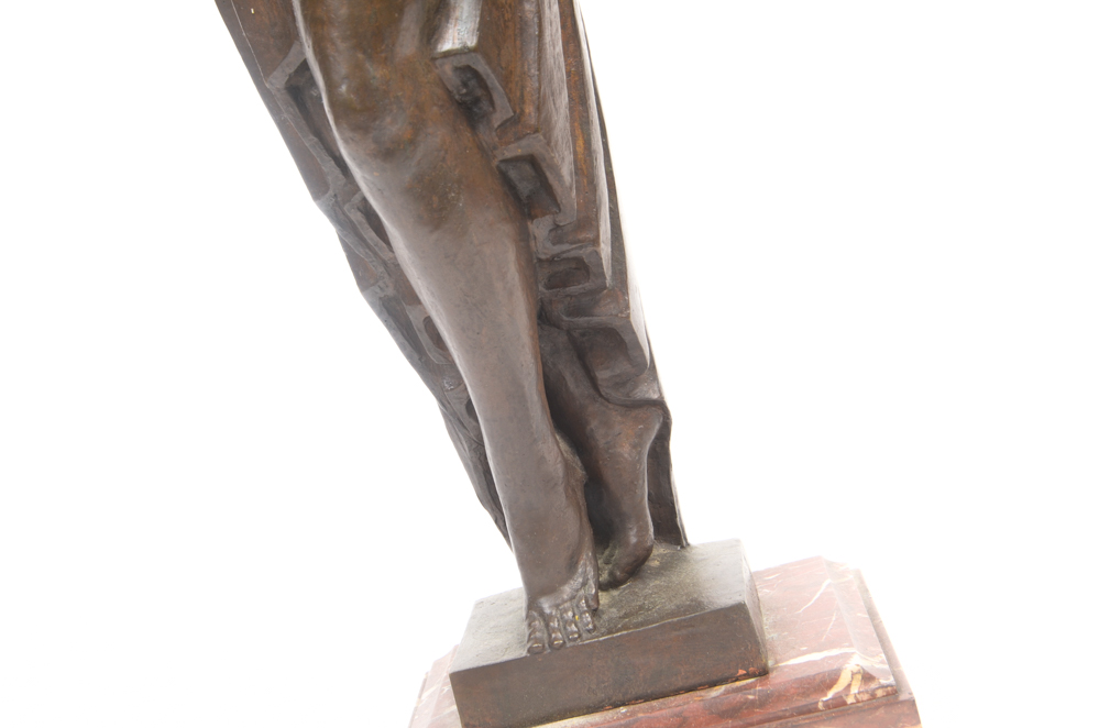 Pierre Le Faguays Art Deco Bronze Sculpture