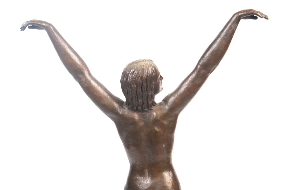 Pierre Le Faguays Art Deco Bronze Sculpture