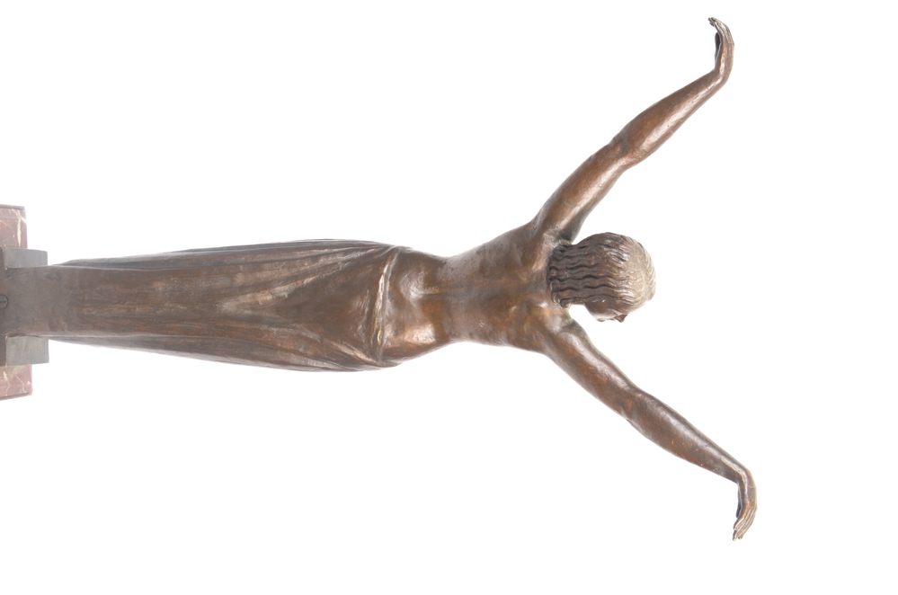Pierre Le Faguays Art Deco Bronze Sculpture