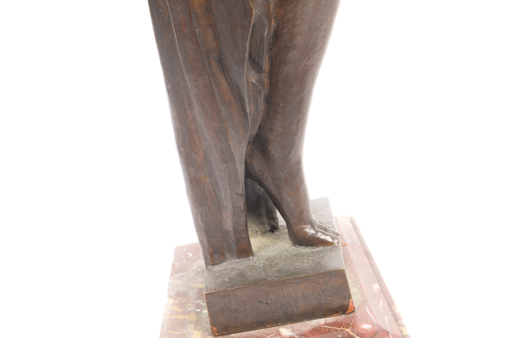 Pierre Le Faguays Art Deco Bronze Sculpture