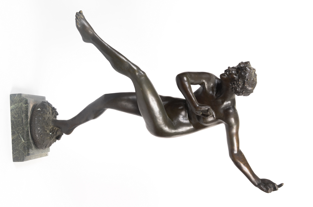 Maurice Guiraud-Rivière Bronze Sculpture "Bacchante"