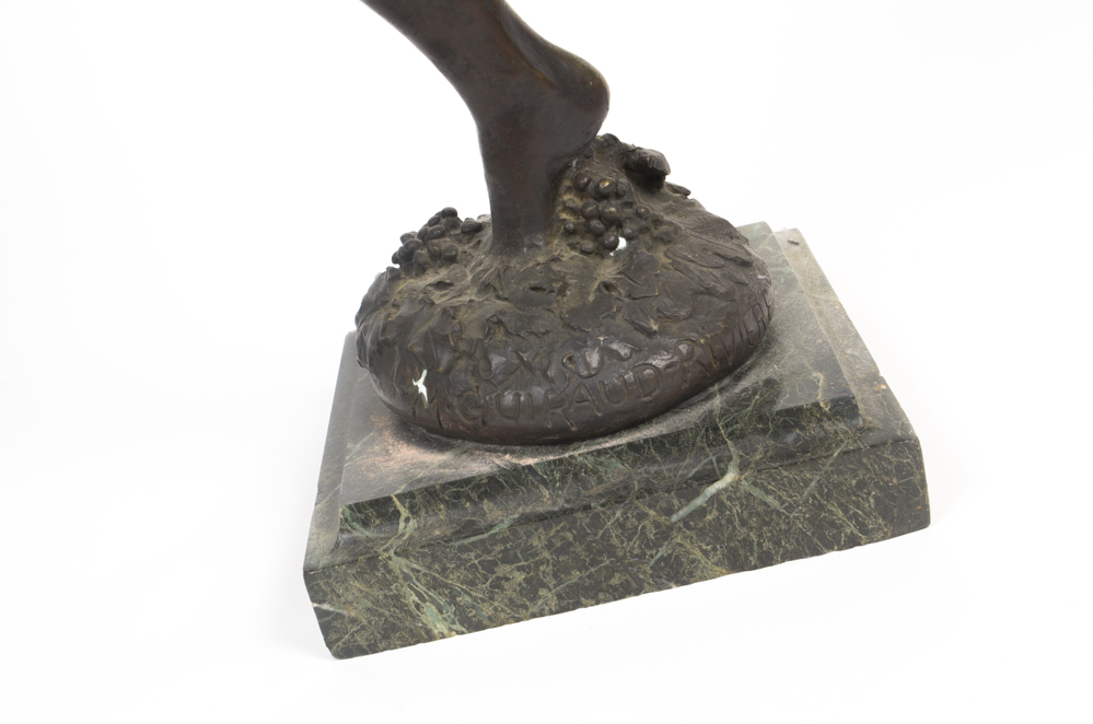 Maurice Guiraud-Rivière Bronze Sculpture "Bacchante"