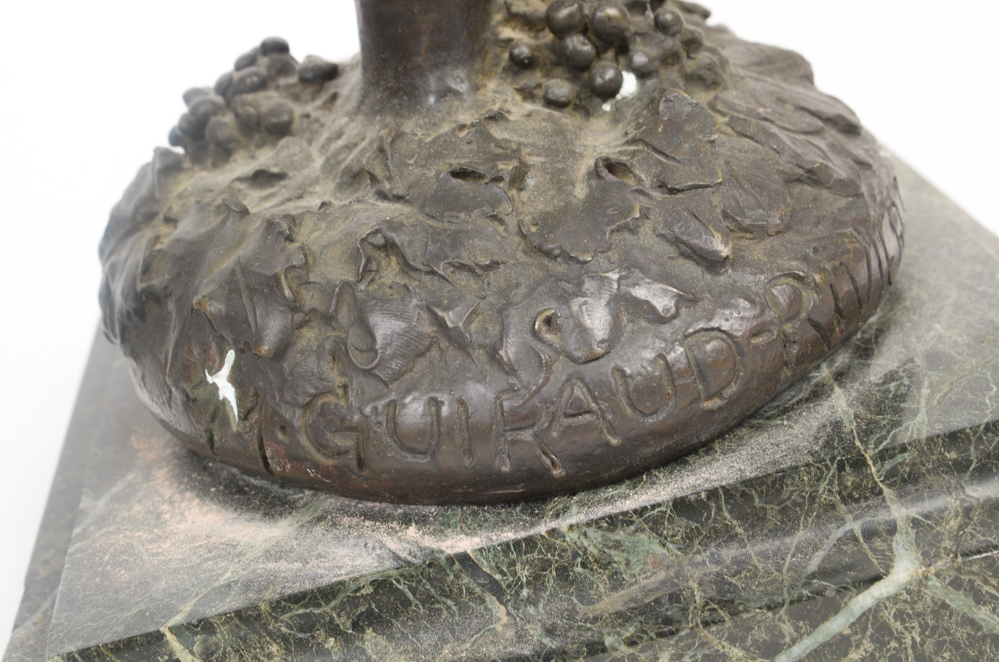 Maurice Guiraud-Rivière Bronze Sculpture "Bacchante"