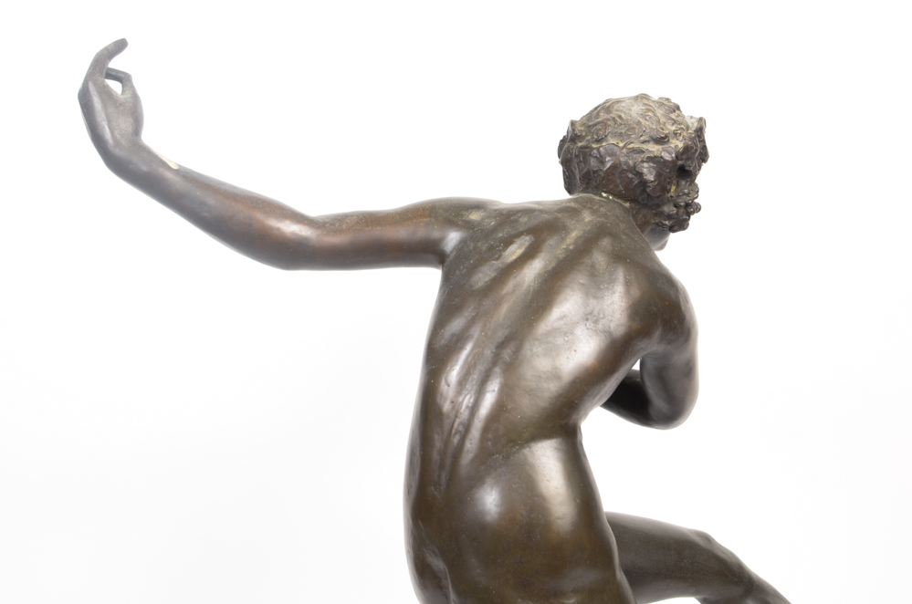 Maurice Guiraud-Rivière Bronze Sculpture "Bacchante"