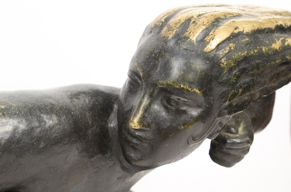 Marcel André Bouraine "Penthesilea, Queen of the Amazons" Bronze Sculpture