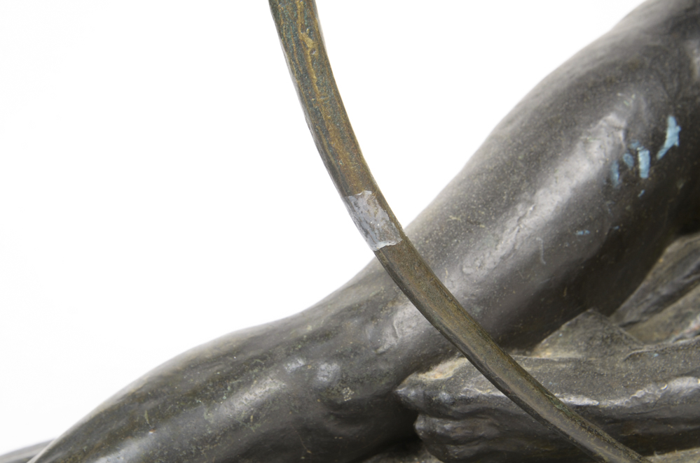 Marcel André Bouraine "Penthesilea, Queen of the Amazons" Bronze Sculpture